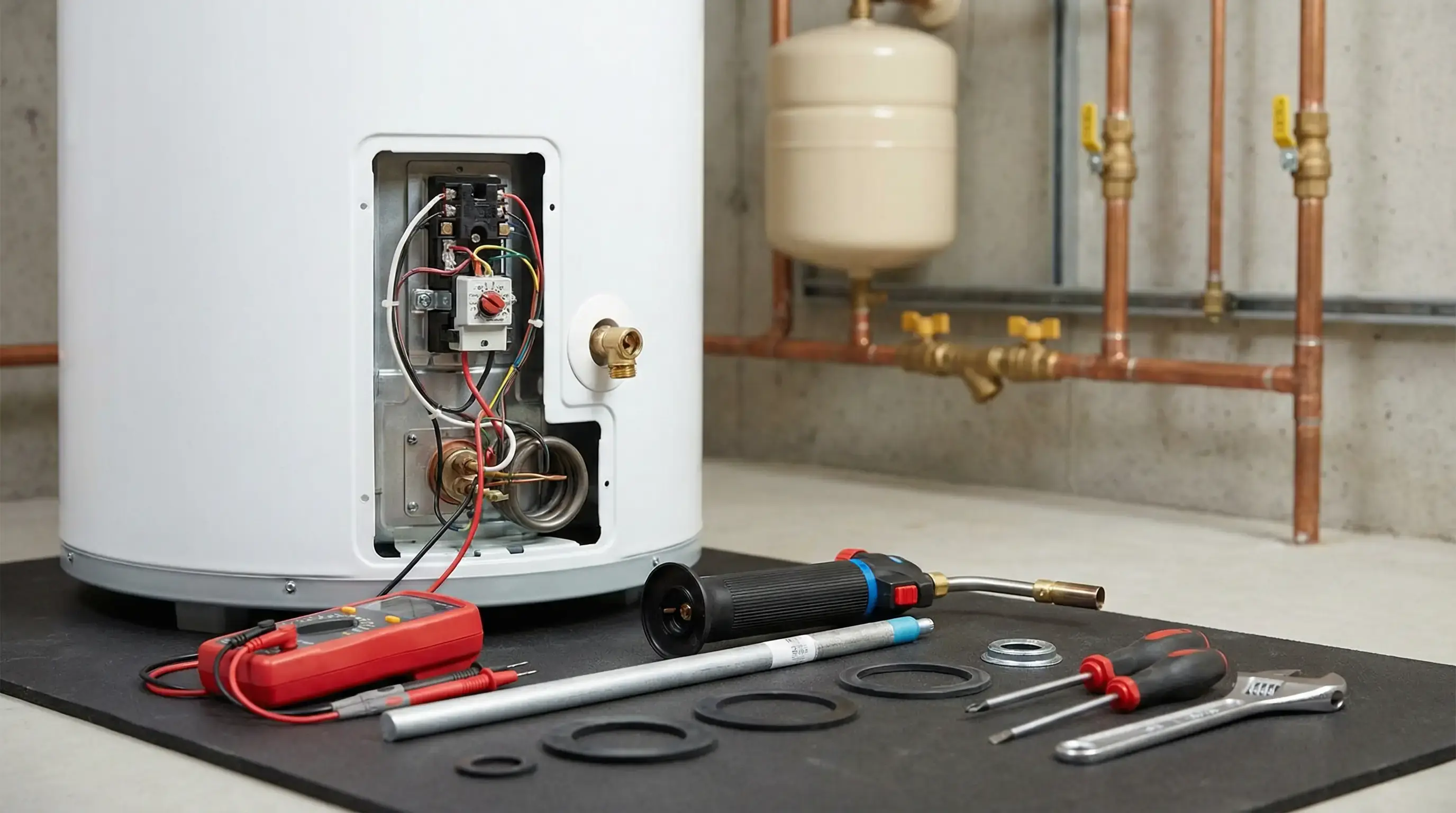 Water heater repair and diagnostics by Water Pros Plumbing in Edmonton